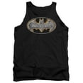 thumbnail image 1 of Batman Steel Fire Shield Adult Tank Top Black, 1 of 1