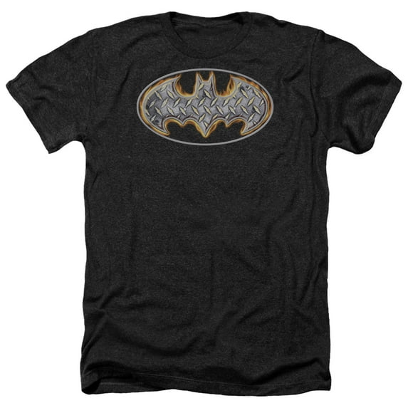 Batman - Steel Fire Shield - Heather Short Sleeve Shirt - XX-Large