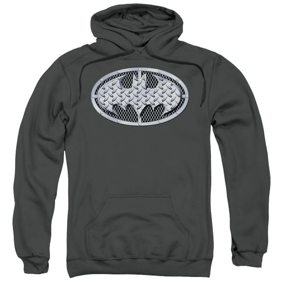 Batman - Steel Mesh Shield - Pull-Over Hoodie - Large
