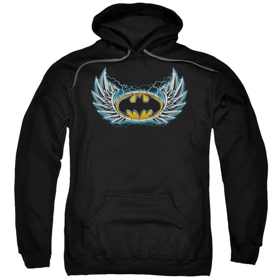 Batman - Steel Wings Logo - Pull-Over Hoodie - Large