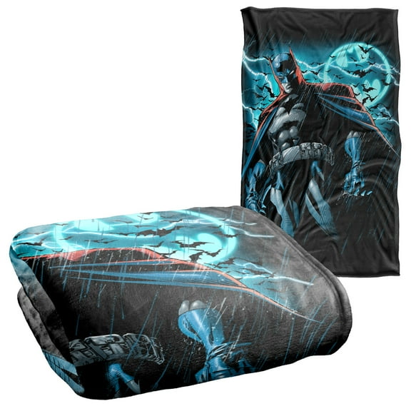 Batman Stormy Knight Silky Touch Super Soft Throw Blanket 36" x 58"