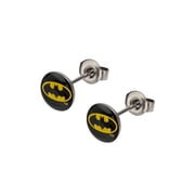 Batman Stud Earrings   Bat Shield