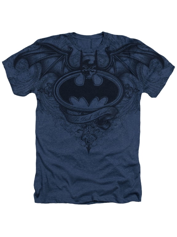 Batman - Sublimated Winged Logo - Heather Short Sleeve Shirt - XX-Large