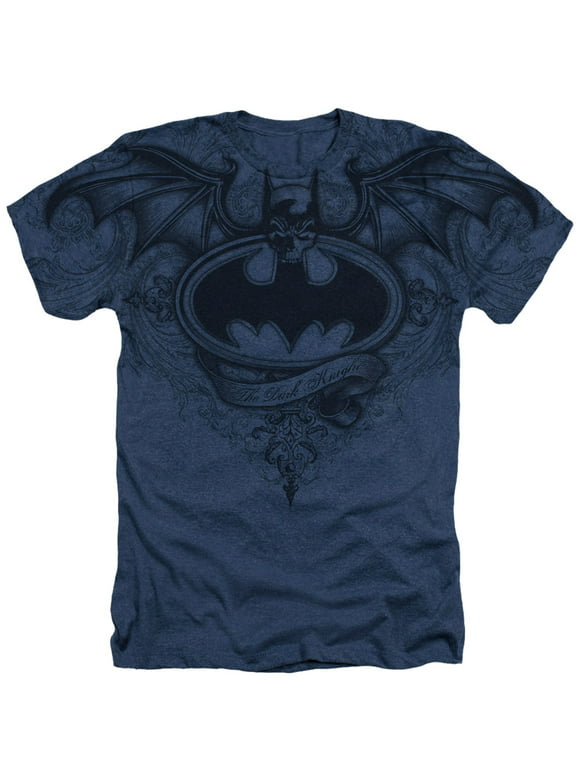 Batman - Sublimated Winged Logo - Heather Short Sleeve Shirt - XX-Large