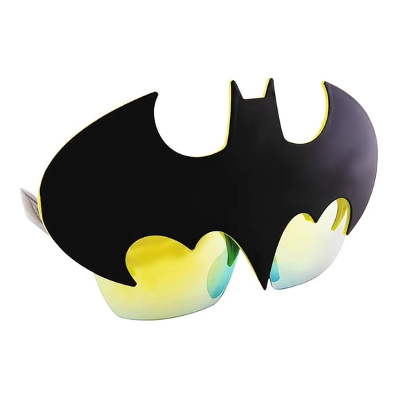 Morris Costumes Sunstache Batman Symbol Glasses