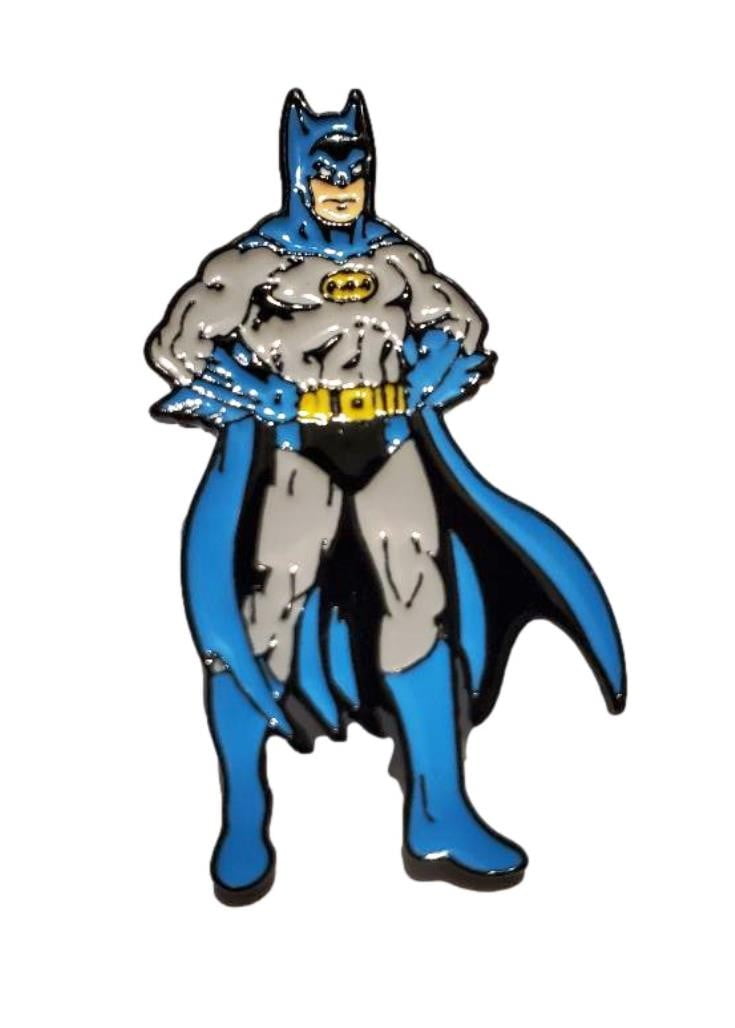 Batman Superhero Posing 1.5 Inches Tall Enamel Metal Pin - Walmart.com