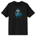 thumbnail image 1 of Batman Superhero Power Pose Men's Black Graphic Tee-3XL, 1 of 5