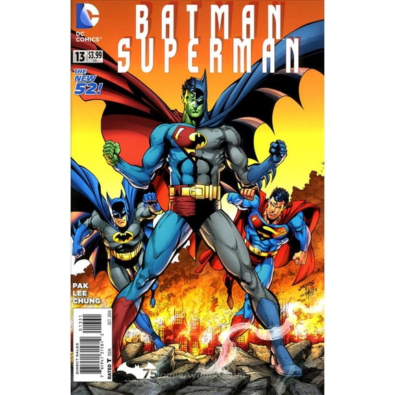 Batman/Superman #13B VF ; DC Comic Book