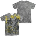 thumbnail image 1 of Batman Symbiotic Unisex Adult Sublimated Costume T Shirt (Front/Back), Large Multicolor, 1 of 2