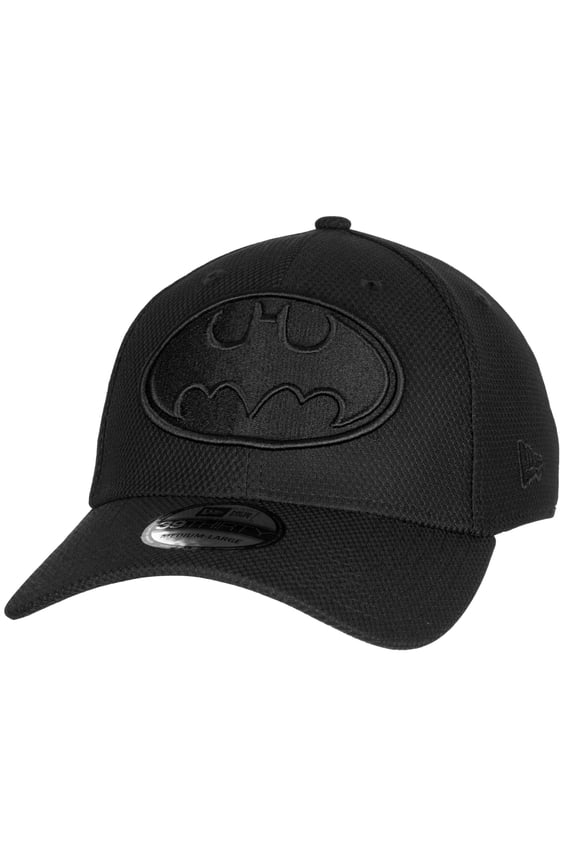 Symbol Black on Black New Era 39Thirty Fitted Hat-Small/Medium