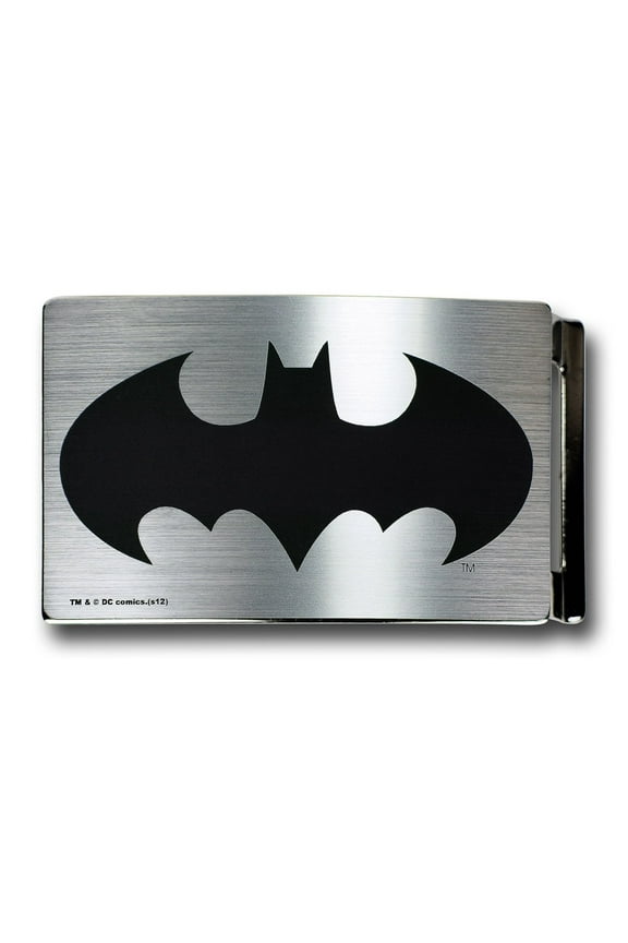 Symbol Brushed Rectangular Belt Buckle