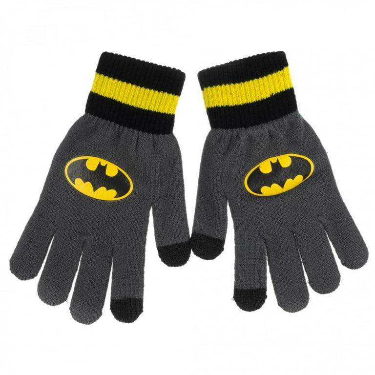 Batman Symbol Gloves with Texting Ability Walmart