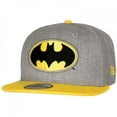 thumbnail image 1 of Batman Symbol Heathered New Era 9Fifty Adjustable Hat, 1 of 5
