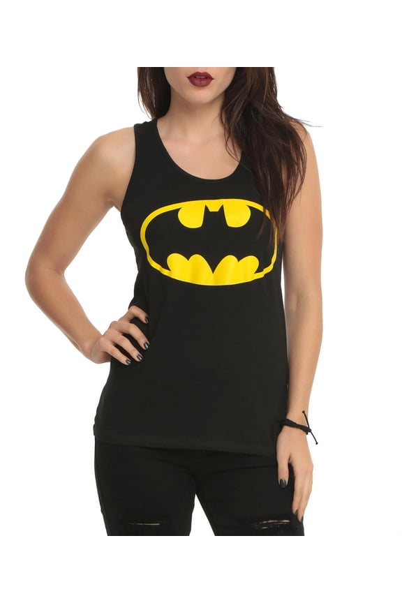 Batman Symbol Junior Ladies Tank Top
