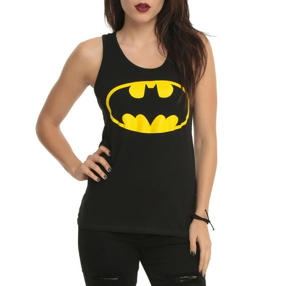 Batman Symbol Junior Ladies Tank Top