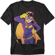 Batman T-Shirt Batgirl Moves Unisex Graphic Tee For Men & Women Black