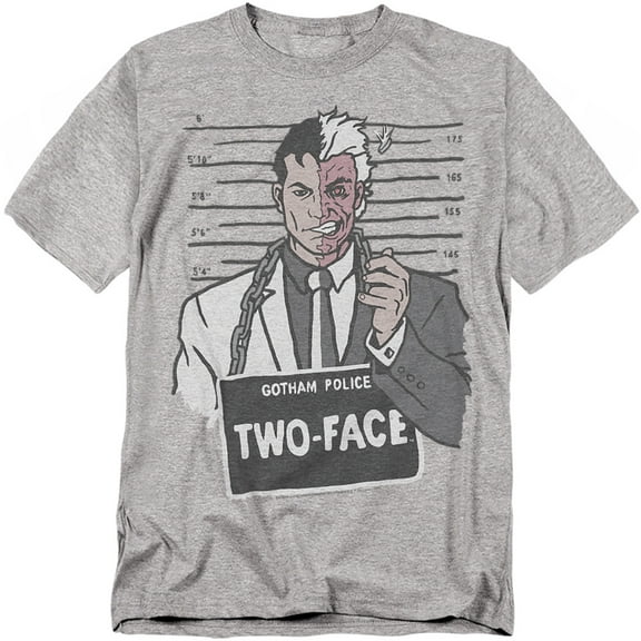 Batman T-Shirt The Harvey Dent Mugshot Unisex Graphic Tee for Men & Women