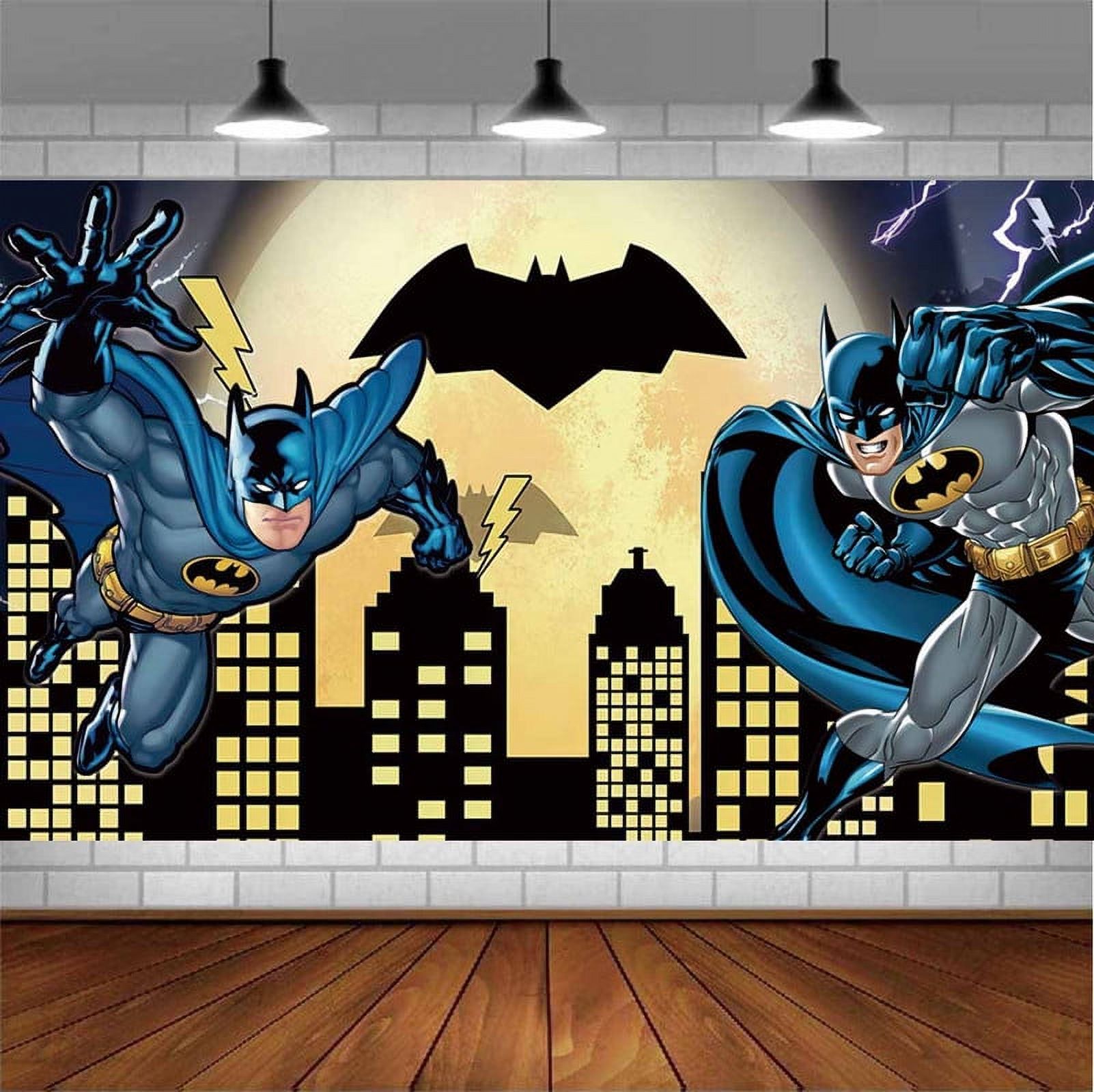 Batman Taspestry Wall Decor Birthday Banner Backdrop Background Party Supplies Taspestry Post