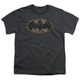 thumbnail image 1 of Batman - Tattered Logo - Youth Short Sleeve Shirt - Medium, 1 of 2