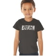 thumbnail image 1 of Batman Text On Gray Kids T Shirt (3) for Youth Toddler Boys and Girls, Charcoal, 1 of 5