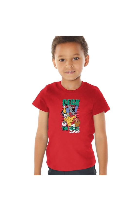 The Animated Series Christmas Deck The Halls Kids T Shirt for Youth Toddler Boys and Girls