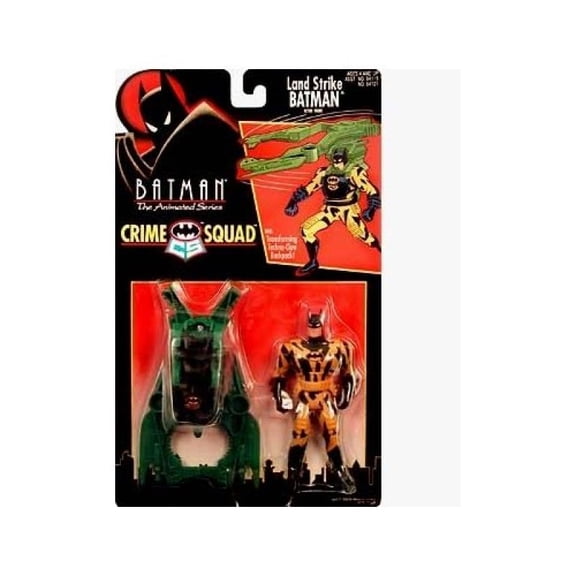 Batman - The Animated Series - Crime Squad Land Strike Batman Action Figure