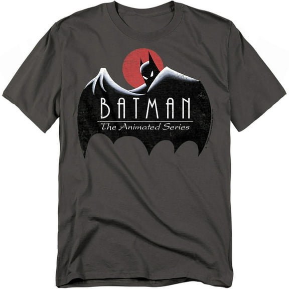 Batman The Animated Series T-Shirt Distressed Logo Unisex Graphic Tee For Men & Women