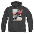 thumbnail image 1 of Batman The Animated Series Jingle Bells I Do Not Smell Unisex Adult Pull-Over Heather Hoodie,Black, Small, 1 of 3