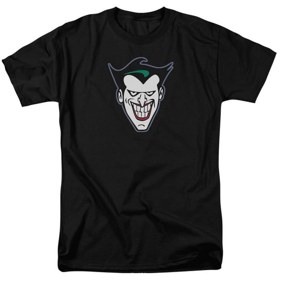 Batman The Animated Series Joker Face Unisex Adult T Shirt For Men And Women