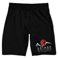 thumbnail image 1 of Batman: The Animated Series Men's Black Sleep Pajama Shorts-Large, 1 of 4
