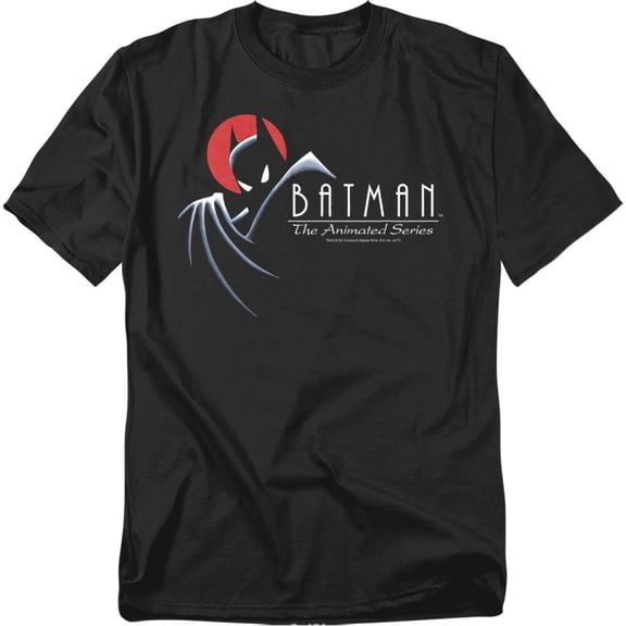 Batman The Animated Series T-Shirt Silhouette Logo Unisex Graphic Tee For Men & Women
