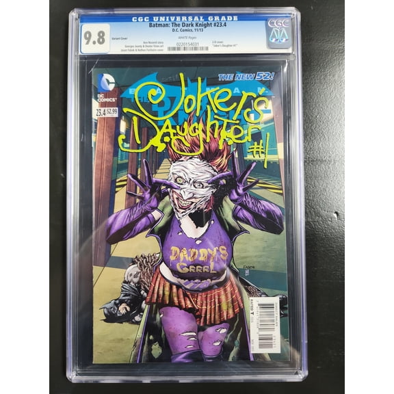 Batman: The Dark Knight #23.4 - CGC 9.8 Comic Book