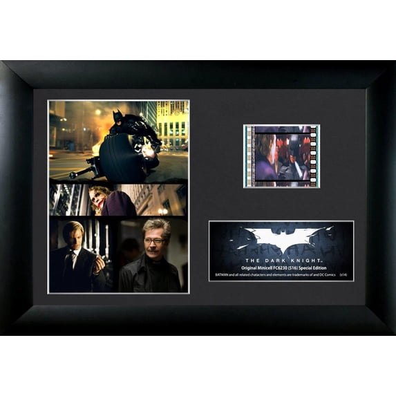 Batman: The Dark Knight (Character Collage) Minicell FilmCells Framed Desktop Presentation USFC6230