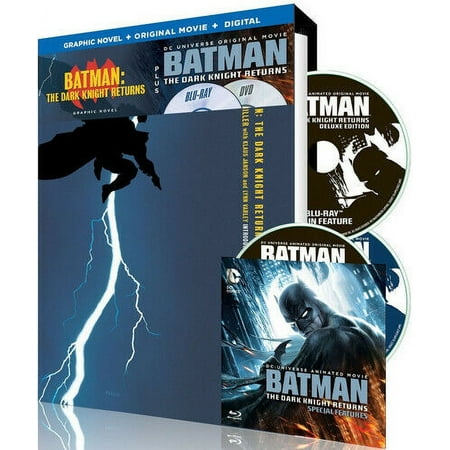 Pre-Owned Batman: The Dark Knight Returns / ReturnsGraphic Novel (Blu-ray, 2012)