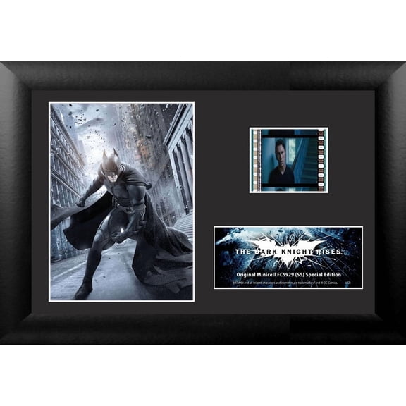 Batman: The Dark Knight Rises (Batman) Minicell FilmCells Framed Desktop Presentation USFC5929