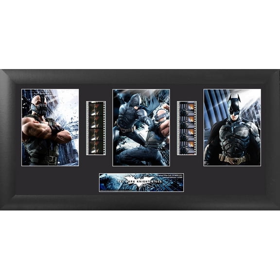 Batman: The Dark Knight Rises (Batman vs Bane) Limited Edition Trio Framed FilmCells Presentation USFC5899