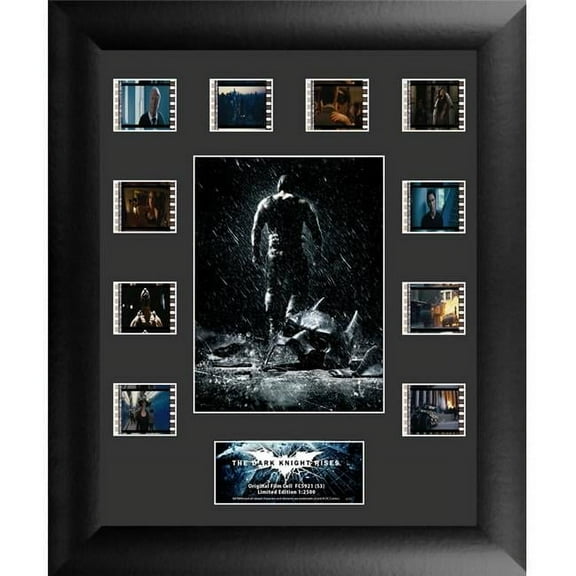 Batman: The Dark Knight Rises (Broken Bat) Limited Edition Mini Montage Framed FilmCells Presentation