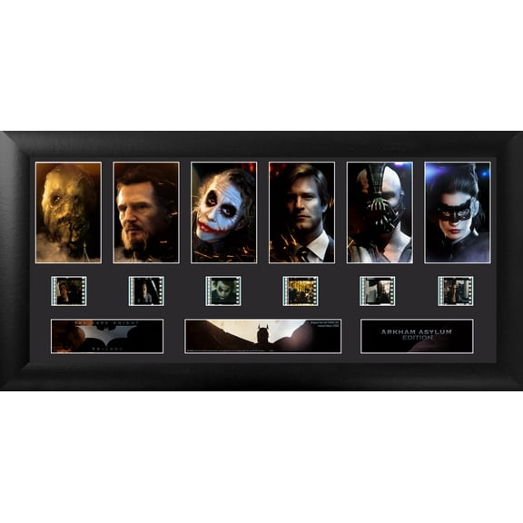 Batman: The Dark Knight Trilogy (Villains) Limited Edition Deluxe FilmCells Framed Presentation