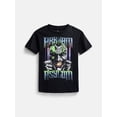 thumbnail image 1 of Batman The Joker Boys Graphic Halloween Tee with Short Sleeves, Sizes 4-18, 1 of 3