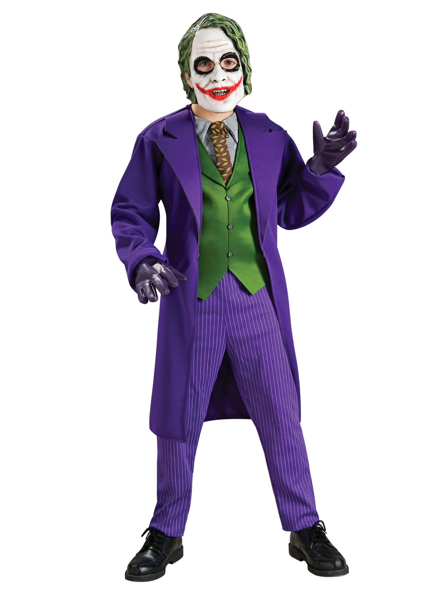 Batman The Joker Deluxe Boy's Halloween Fancy-Dress Costume for Child, S - image 1 of 2