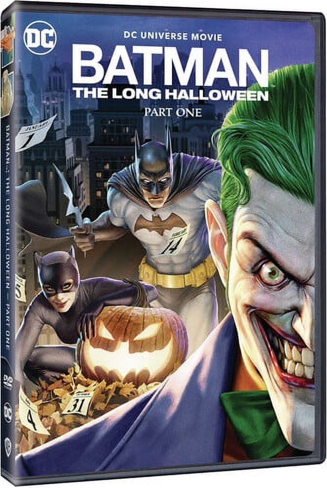 WARNER BROS. Batman: The Long Halloween - Part One (Walmart Exclusive) (DVD) (Walmart Exclusive), Warner Home Video, Action & Adventure