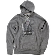 Batman The Mr. Freeze Mugshot Official Premium Ultrasoft Tri-Blend Hoodie Large Athletic Heather