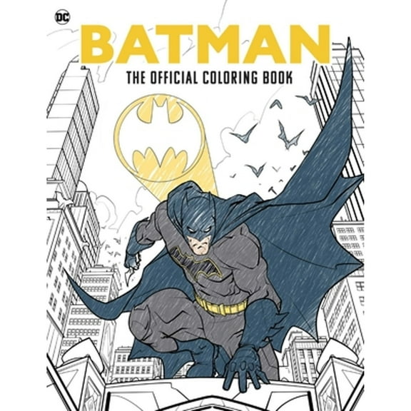 Pre-Owned Batman: The Official Coloring Book (Paperback) 1647225523 9781647225520