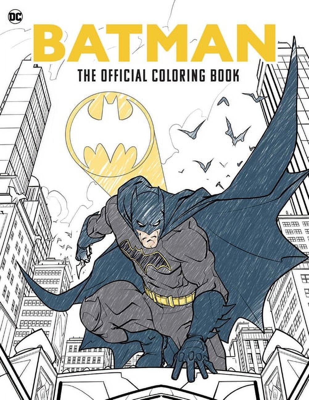 Batman Coloring Book for Kids: Buy Batman Coloring Book for Kids