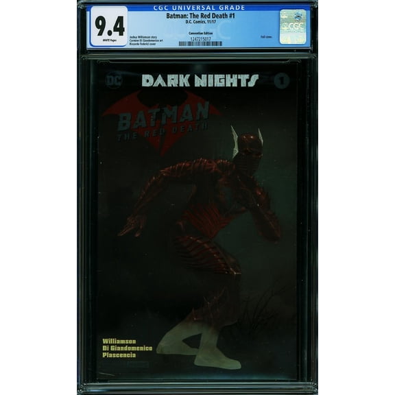 Batman: The Red Death #1 - CGC 9.4 Comic Book