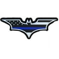 thumbnail image 1 of Batman Thin Blue Line Morale Patch PVC Hook &amp; Loop, 1 of 2