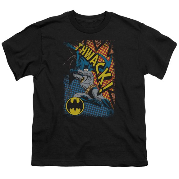 Batman - Thwack - Youth Short Sleeve Shirt - Large
