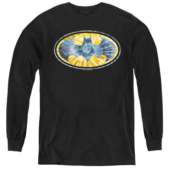 Batman - Tie Dye 3 - Youth Long Sleeve Shirt - Medium