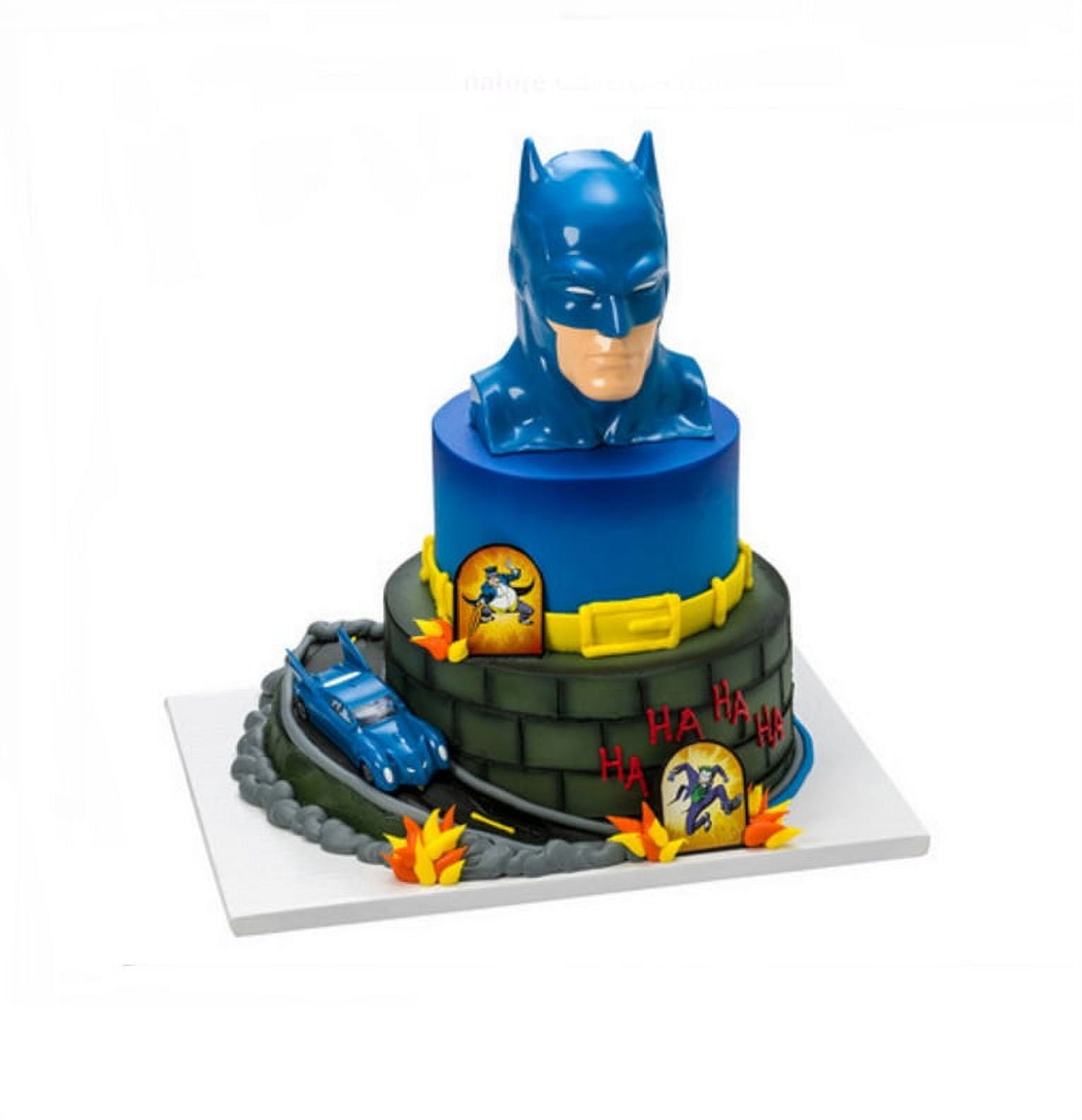 Batman Birthday Cake - Bakery Crafts $25 Giveaway - A Helicopter Mom