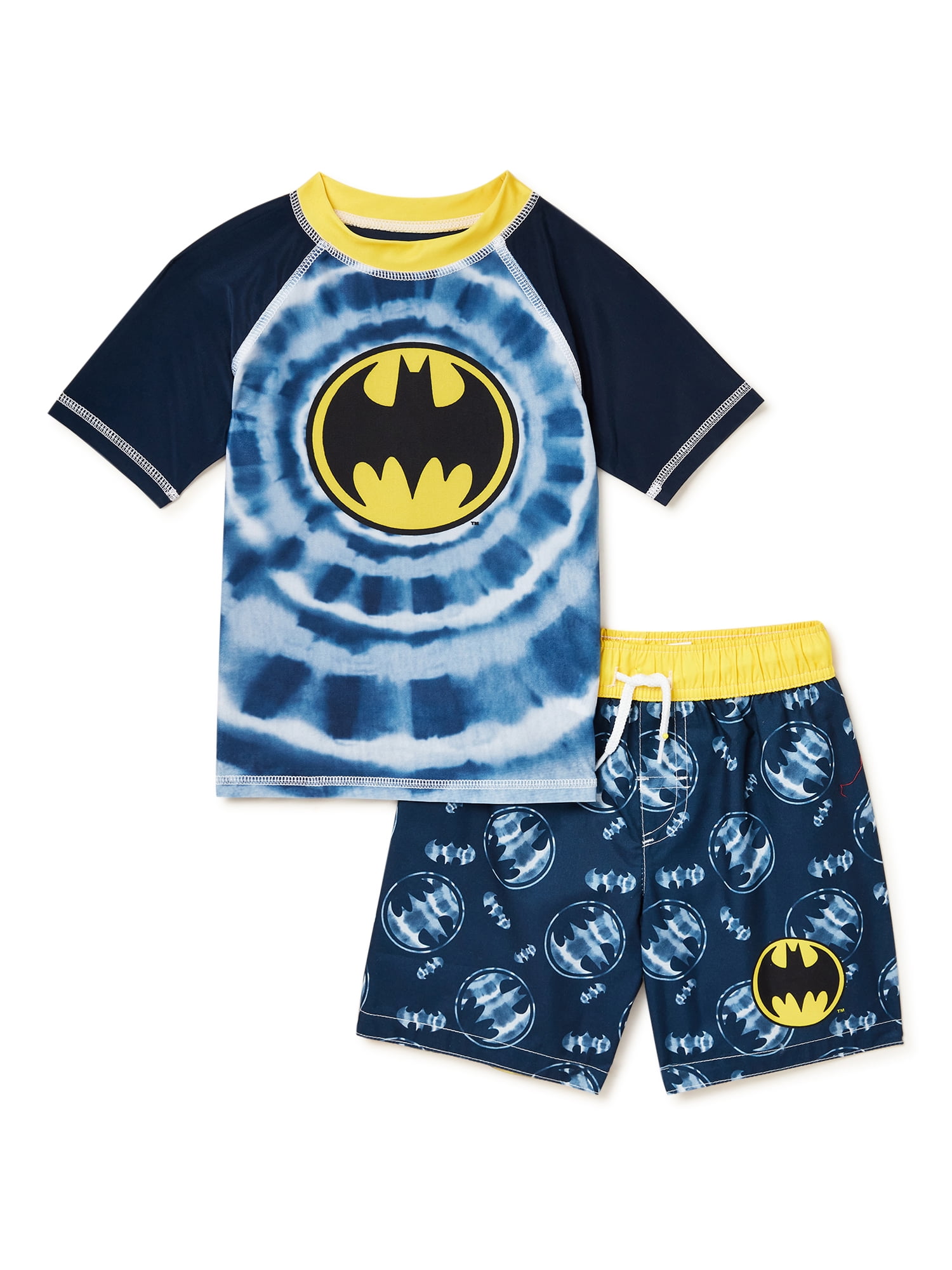 Batman Toddler Boy Swim Set, 2Piece, Sizes 2T4T